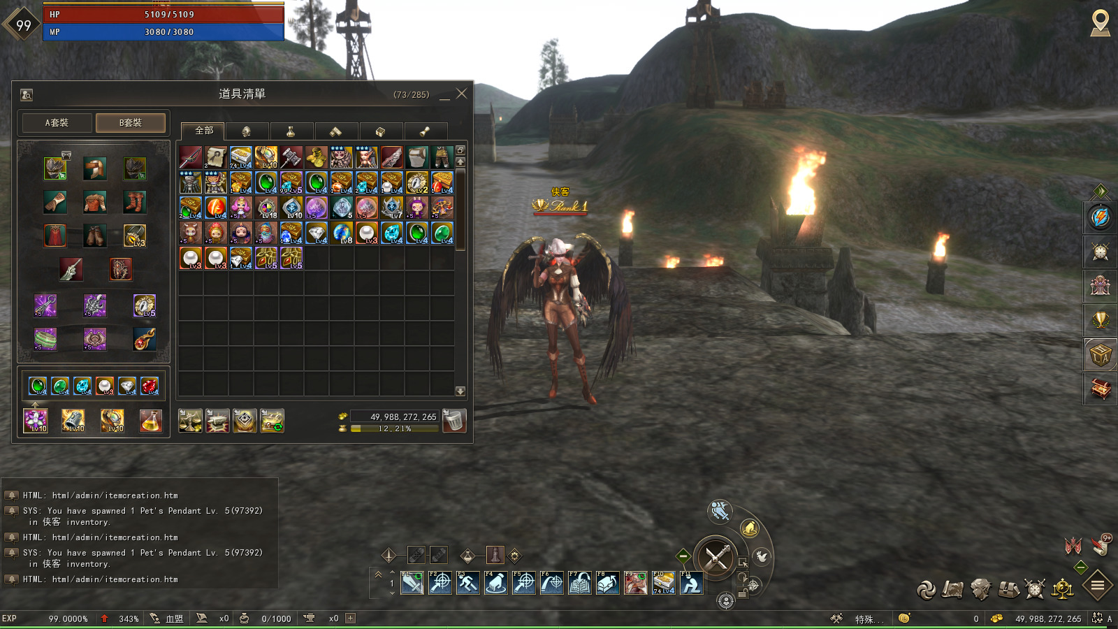 图片[6]-MMORPG经典端游【新天堂2亚丁7.0】最新整理WIN系服务端+GM命令+PC客户端+搭建教程-藏宝楼源码网